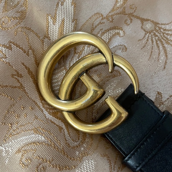 Gucci 2015 Re-Edition Wide Leather Belt - Picture 2 of 4
